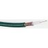 Koaxiální kabel, Zelená Polyvinylchlorid PVC, vnější průměr: 6mm 100m Bedea Bez koncovky