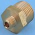 Legris Brass Pipe Fitting, Straight Threaded Adapter, Male R 3/4in to Male R 3/4in