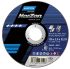 Norton Cutting Disc Zirconium Cutting Disc, 180mm x 3.2mm Thick, P30 Grit, Norton Norzon Quick Cut, 5 in pack
