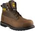 CAT Holton Brown Steel Toe Capped Mens Safety Boots, UK 12, EU 46