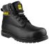 CAT Holton Black Steel Toe Capped Mens Safety Boots, UK 6, EU 39