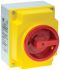 ABB 4P Pole Isolator Switch - 63A Maximum Current, 26kW Power Rating, IP65