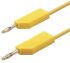 Žlutá, délka kabelů: 250mm, PVC