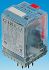 Releco, 24V Coil Non-Latching Relay 3PDT Plug In, 3 Pole, C3-A30X / AC 24 V
