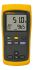 Fluke Digital Thermometer Handheld bis +1372°C ±0,05 % max, Messelement Typ E, J, K, T, DKD/DAkkS-kalibriert