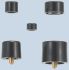 NKK Switches Black Push Button Cap for Use with G3B Series (Ultra Miniature Sealed Push Button Switch)