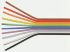 Amphenol 20 Way Flat Ribbon Cable, Multicoloured Sheath, 17.78 mm Width