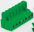 TE Connectivity 10-pin PCB Terminal Block, 5.08mm Pitch, Screw Termination