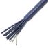 Van Damme Screened Audio & Control Cable, 0.22 mm² CSA, 12.2mm od, 50m, Blue