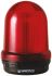 Werma BM 828 Series Red Flashing Beacon, 12 V dc, Surface Mount, Xenon Bulb