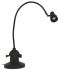 Sunnex Halogen Desk Light, 20 W, Reach:700mm, Flexible Neck, Black, 240 V ac, Lamp Included