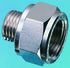 Legris LF3000 Series Straight Threaded Adaptor, G 3/8 Male to G 3/8 Female, Threaded Connection Style