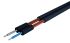 S2Ceb-Groupe Cae Screened 2 Core Audio & Control Cable, 0.22 mm² CSA, 3.5mm od, 100m, Black
