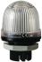 Werma EM 800 Series Clear Steady Beacon, 12 → 240 V ac/dc, Panel Mount, Incandescent Bulb
