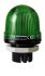 Werma EM 801 Series Green Steady Beacon, 24 V ac/dc, Panel Mount, LED Bulb