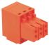 Weidmuller 3.5mm Pitch 18 Way Pluggable Terminal Block, Plug, Cable Mount, Screw Termination