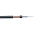Belden Black Unterminated to Unterminated URM70 Coaxial Cable, 75 Ω 5.8mm OD 100m