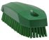 Cepillo Limpiador Vikan 64402 Verde, 17mm Cepillo para uñas, PET para Limpieza de manos, contenedores, superficies