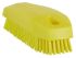Cepillo Limpiador Vikan 64406 Amarillo, 17mm Cepillo para uñas, PET para Limpieza de manos, contenedores, superficies