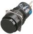Idec Double Pole Double Throw (DPDT) Momentary Push Button Switch, IP65, 16.2 (Dia.)mm, Panel Mount, 250V ac/dc