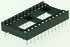 E-TEC DIL-Sockel Offene Bauform, 40-Pin Gestanzt Zinn, Raster 2.54mm