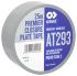 Advance Tapes Closure Plate Tape AT293 Cloth Tape, 25m x 50mm, Silver, Gloss Finish