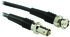 TE Connectivity Male BNC to Female BNC Coaxial Cable, 250mm, RG58 Coaxial, Terminated