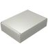 Rose Aluform Series Grey Die Cast Aluminium Enclosure, IP66, IK09, Grey Lid, 280 x 200 x 72mm