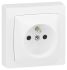 Toma eléctrica Legrand, Blanco, Plástico, sin interruptor Interior, 16A, IP31 230 V