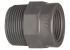 Georg Fischer Straight Reducer PVC Pipe Fitting, 3/4in