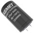 KEMET 10000μF Electrolytic Capacitor 35V dc, Snap-In - PEH536JCE5100M3