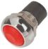 Interruptor de Botón Pulsador En Miniatura APEM, color de botón Rojo, SPST, acción momentánea, 5 A a 28 V dc, 28/48V