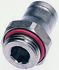 Legris LF3600 Series Straight Threaded Adaptor, G 1/2 Male to Push In 12 mm, Threaded-to-Tube Connection Style