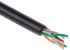 Cable Ethernet Cat5e F/UTP Brad from Molex de color Negro, long. 100m, funda de Poliuretano (PUR)