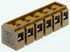Weidmuller SAK Series Non-Fused Terminal Block, 6-Way, 41A, 22 → 10 AWG Wire, Screw Termination