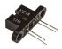Interruptor óptico ranurado Isocom H21A de 1 canal, ranura de 3mm, mont. roscado, de 4 pines, config. salida