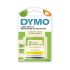 Cinta para impresora de etiquetas Dymo, color Negro sobre fondo Plata, blanco, amarillo, 1 Roll, para usar con Dymo