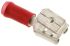 TE Connectivity PIDG FASTON .250 Red Insulated Female Spade Connector, Piggyback Terminal, 6.35 x 0.81mm Tab Size,