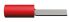 TE Connectivity , PIDG Insulated Crimp Blade Terminal 12mm Blade Length, 0.26mm² to 1.65mm², 22AWG to 16AWG, Red