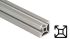 Bosch Rexroth Silver Aluminium Profile Strut, 20 x 20 mm, 6mm Groove, 3000mm Length