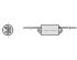 Fair-Rite Ferrite Bead, 6 (Dia.) x 10mm (Axial), 780Ω impedance at 100 MHz
