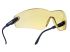 Bolle VIPER Anti-Mist UV Safety Glasses, Yellow Polycarbonate Lens, Vented