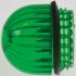 Panel Mount Indicator Lens Domed Style, Green, 11/16in diameter
