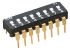 Nidec Components PCB DIP Switch DPST