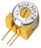 Nidec Components RJ-13 1-Gang THT Trimmer-Potentiometer, Seitliche Einstellung, 5kΩ, ±10%, 0.75W, Pin, L. 12.5mm