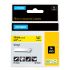 Dymo Black on Yellow Label Printer Tape, 5.5 m Length, 19 mm Width
