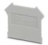 Phoenix Contact D-UK4/10 Series End Cover for Use with DIN Rail Terminal Blocks, ATEX