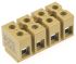 Weidmuller SAK Series Non-Fused Terminal Block, 4-Way, 41A, 22 → 10 AWG Wire, Screw Termination