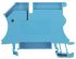 Weidmuller WNT Series Blue DIN Rail Terminal Block, 16mm², Single-Level, Busbar Termination