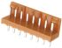 JAE IL-G Series Straight Through Hole PCB Header, 8 Contact(s), 2.5mm Pitch, 1 Row(s), Shrouded